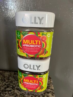 Olly Multi + Probiotic Gummies - tropical twist  70ct x 2.   you get both